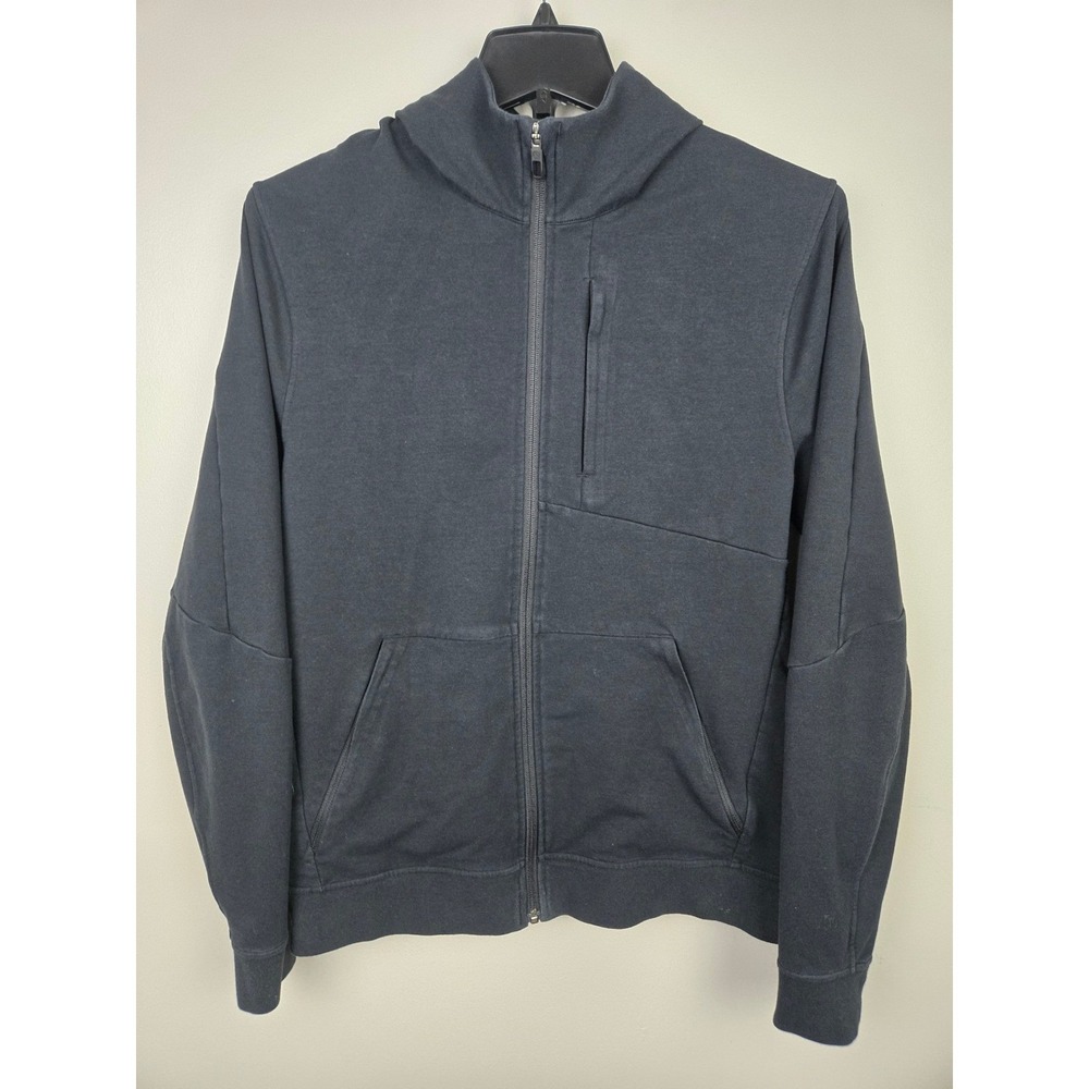 Lululemon Men's Black Full Zip Hoodie Jacket‎ Full Zip Activewear Size L